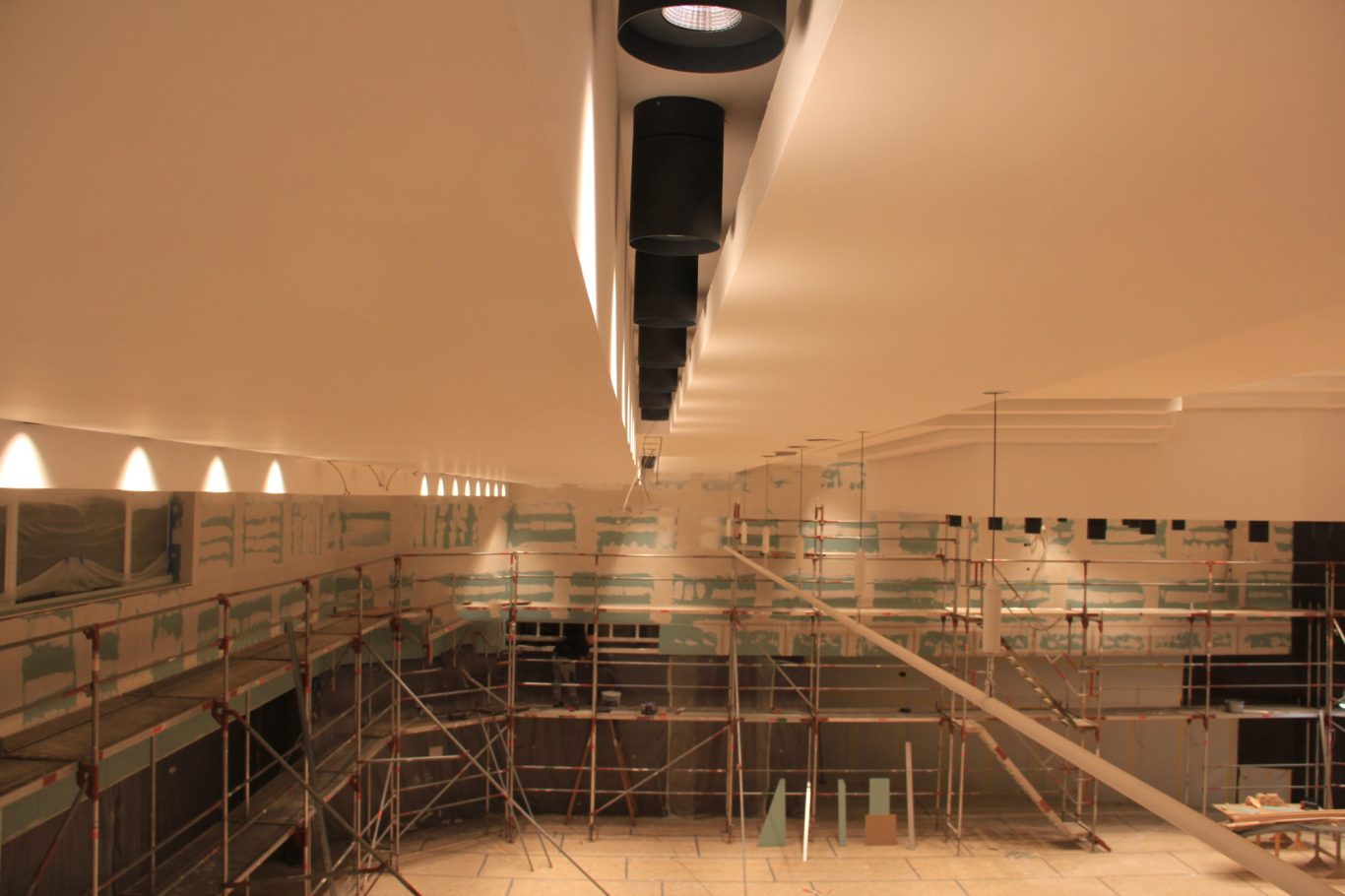 Trockenbau Decke Stadthalle Rheine