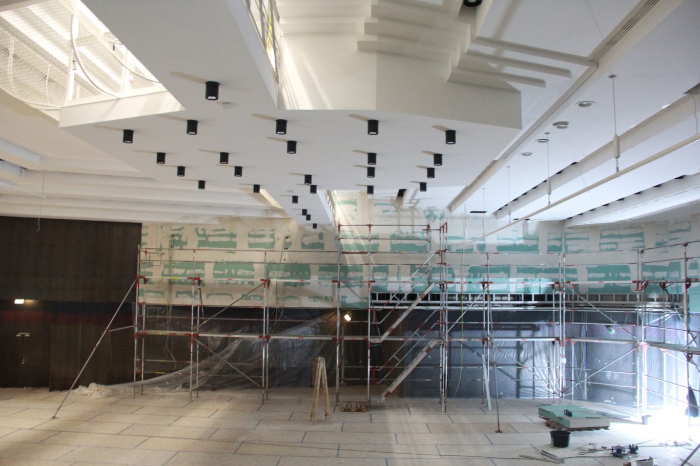 Trockenbau Decke Stadthalle Rheine