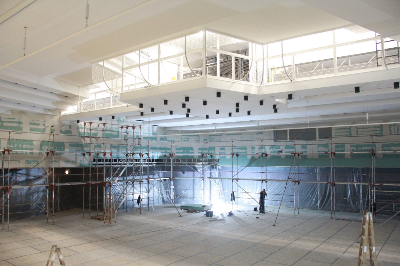 Trockenbau Decke Stadthalle Rheine