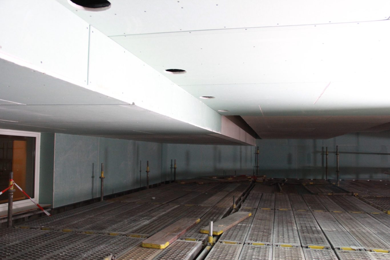 Trockenbau Decke Stadthalle Rheine