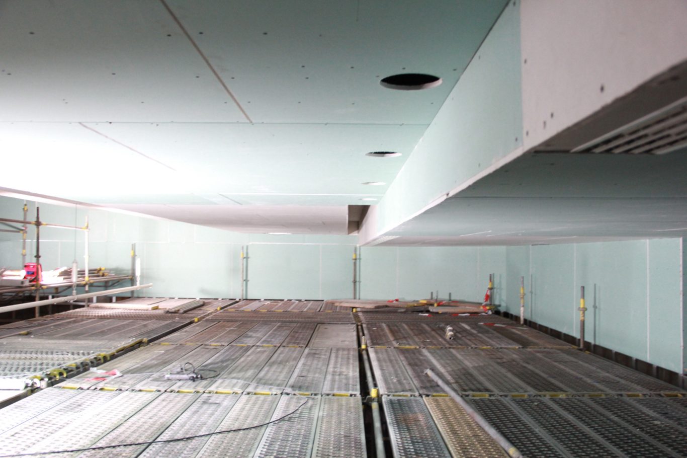 Trockenbau Decke Stadthalle Rheine