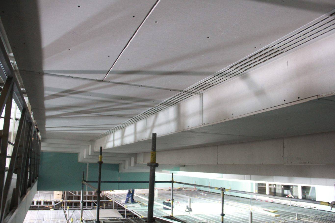 Trockenbau Decke Stadthalle Rheine